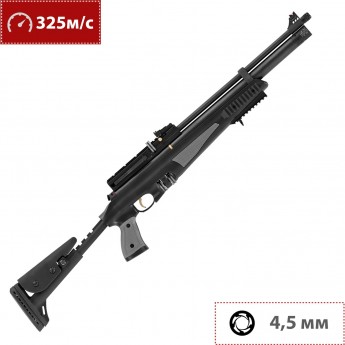 Пневматическая винтовка HATSAN AT44-10 TACT 4,5 мм (пластик, 3 Дж)